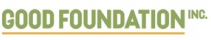Green text with a yellow underline that says Good Foundation